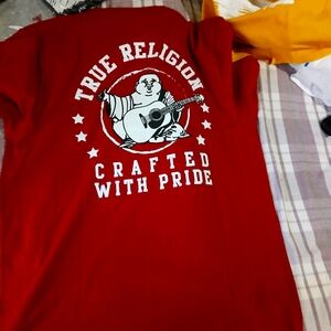 True Religion Red Graphic T-Shirt